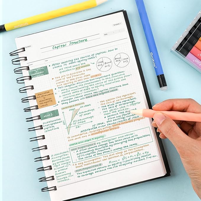 Grabie Erasable Gel Pens, 9 Colors Erasable Pens Multicolor, Make Mistakes Disappear, 0.6mm Medium Point Rollerball Tip Colored Pens for Drawing Writing Planner, Smooth Writing(Rustic Reverie)