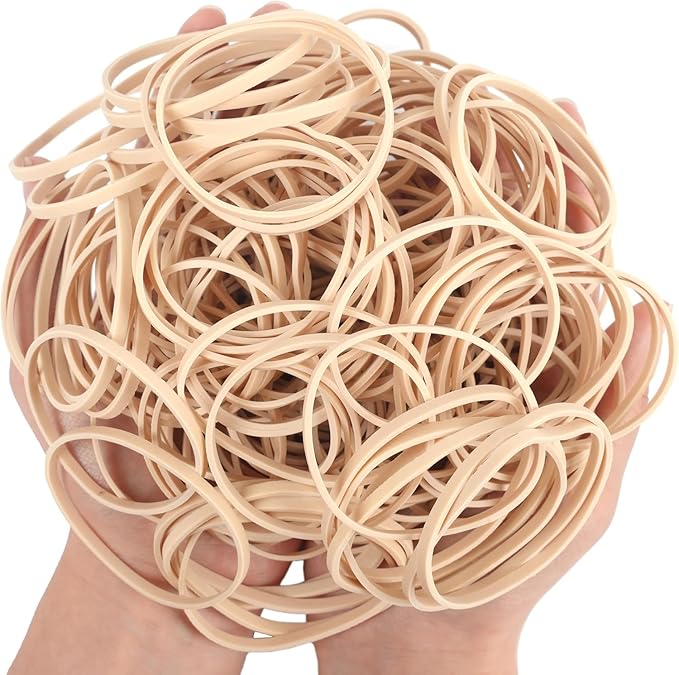 3" x 1/8'' - Size #32 - Rubber Band Depot - Everyday Rubber Bands, Business Bands - Approximately 90 Per Bag - 1/8 Pound Bag