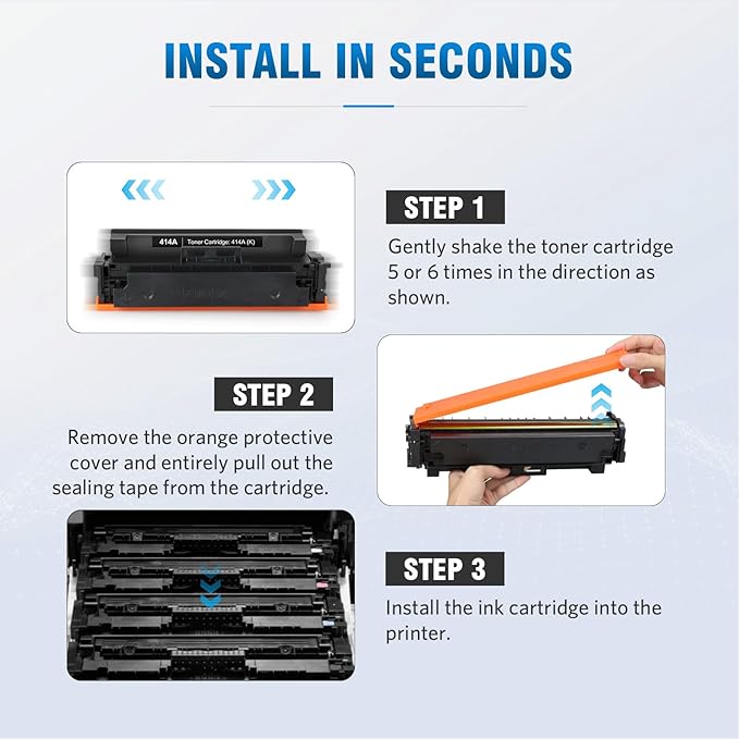 414A Compatible Toner Cartridge Replacement for HP 414A W2023A 414X W2023X Works with M454 M454dw M454dn MFP M479 M479fdw M479fdn M479dw M455dn M480f Printer W2023A (1 Magenta)