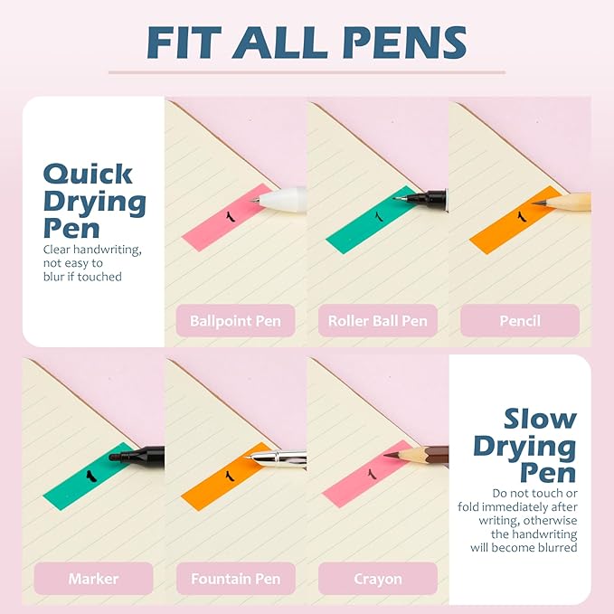 3200Pcs Books Tabs for Annotating, Sticky Tabs, Sticky Notes, Morandi Page Markers, Multi-Colored Writeable and Repositionable Book Flags Strip (3200Pcs)