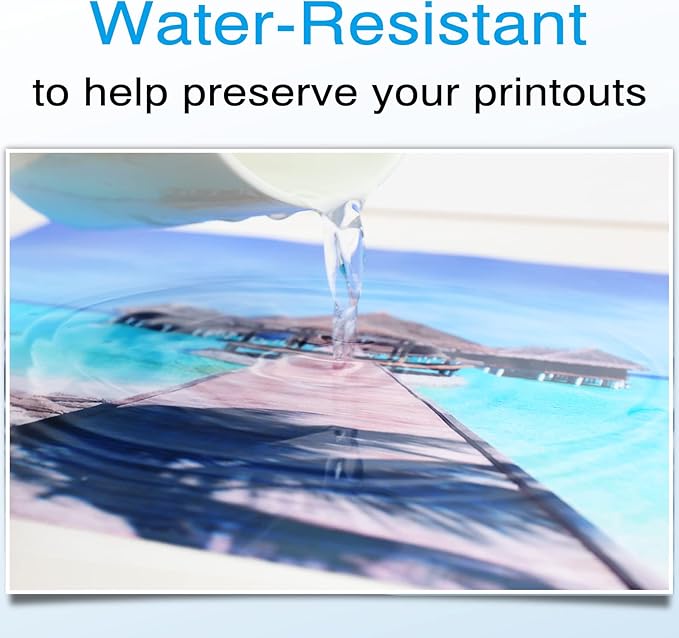 Koala Ultra Premium Photo Paper 8.5 x 11 In Satin Photo Printer Paper for Inkjet Printer Water-Resistant Semi Gloss 50 Sheets 72lb