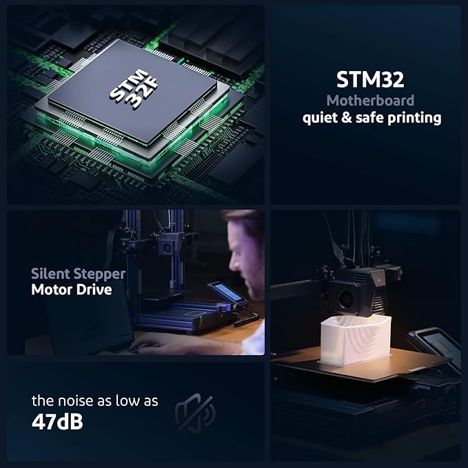 ELEGOO Neptune 3 Pro 3D Printer with Auto Bed Leveling, Dual-Gear Direct Extruder, Dual Lead Screw Drive, Removable Capacitive Screen,8.85x8.85x11in Large Printing Size