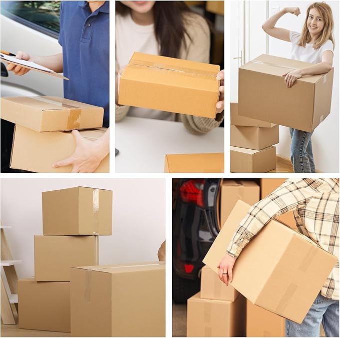 Swihauk Total 400 yd, 6 Pack 1.88 in x 66.6 yd - Heavy Duty Packing Tape with Dispenser Combo, Clear Shipping Tape, Packaging Tape, Package Tape for Shipping Moving Storage and Mailing, w30200