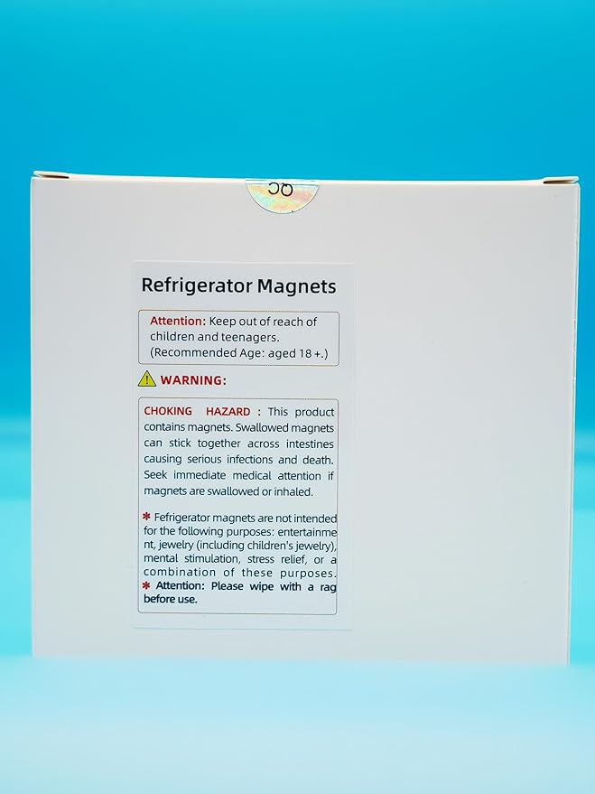 ZDZBLX Fridge Magnets Refrigerator Magnets, 40 Pcs Magnet Strong Magnets Small Magnets for Whiteboard, Heavy Duty Magnets Mini Magnets Cute Magnets Round Magnets for Fridge,Locker,Kitchen,Office, Blue