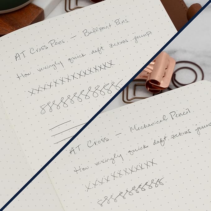 Cross Classic Century Ballpoint Pen and Pencil Set. Matte Black with Gold Trim. Iconic Gift Set