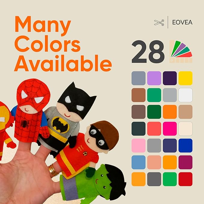 EOVEA | Acrylic Felt Fabric by The Yard - Non-Stiff, Soft Material - 72" Wide - 1.6mm Thick Felt Sheets for DIY Crafts, Sewing, Upholstery, Cushion, Padding(Sand Beige, 2 Yard)