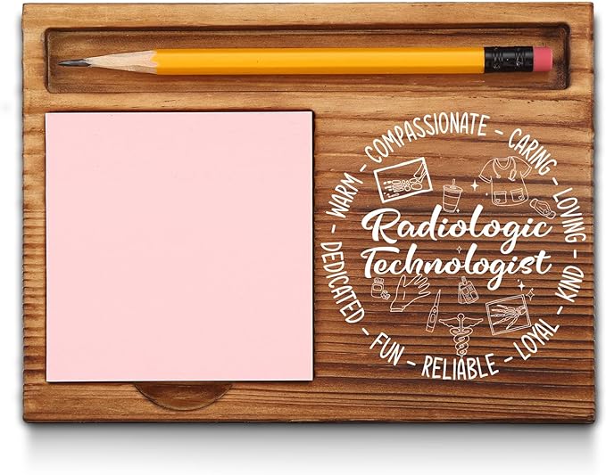 Radiological Technologist Appreciation Thank You Gifts, Radiological Technologist Gifts, Radiological Technologist Office Decor, Radiological Technologist Self-Stick Note Pad Holders GAA3