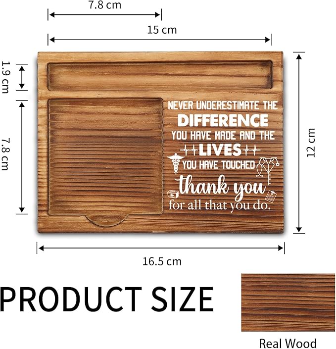 Thank You Doctor Sticky Note Holder, Doctor Male Gifts, Doctor Gifts for Men, Doctor Retirement Graduation Appreciation Gifts for Women, Men, Self-Stick Note Pad Holders ZSS18