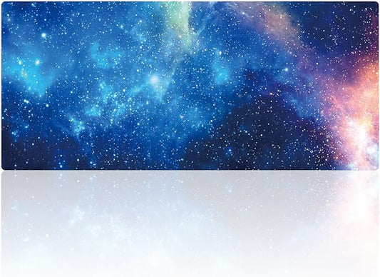 XXL Professional Large Mouse Pad & Computer Game Mouse Mat (35.4x15.7x0.1IN, 90x40 sky002)