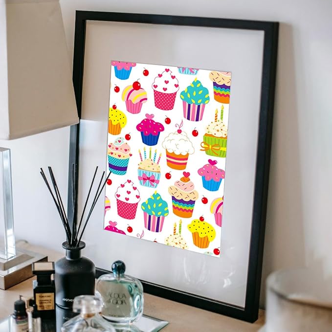 24 Sheets Happy Birthday Scrapbook Paper Pad,160gsm Textured Double-Sided Pattern Planner Junk Journal Craft Paper,Card Making Supplies,30×30cm