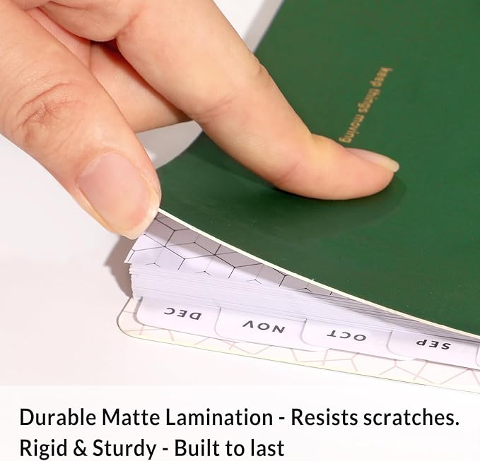 SUNEE Planner 2026 Weekly and Monthly, January 2026-December 2026, 8.5"x11", Tabs, Note Pages,Spiral Binding, Black