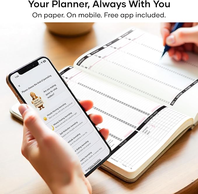 2026 Planner Weekly and Monthly | Undated Law of Attraction Planner | A 12 Month Journey for Productivity, Gratitude & Goal Setting | Includes Foldable Vision Board, Gift Box & Stickers