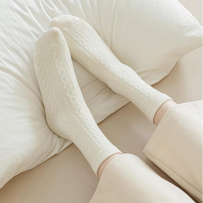 5 Pairs Fuzzy Soft Cozy Comfortable Socks for Women, Casual Sleep Comfy Socks, Perfect Warm Winter Gifts for Women