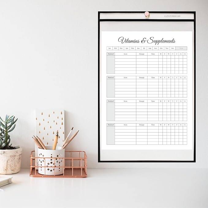 Office Werks Stitched Job Ticket Holder 11 x 17 Inch, Clear Work Order Plastic Sleeves Holder, Document Print Holders, Perfect for Attaching to Machinery, File Cabinets, Racking & Hanging, 25 Pack