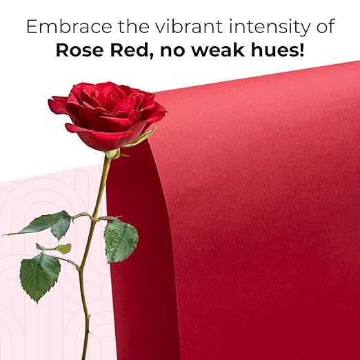 Christmas Red Kraft Paper Roll 24" x 8400" (700 feet) - Quality USA-Made Large Paper Roll 50lb Thickness for Packing, Moving, Shipping & Crafts/Art - Natural Wrapping Material by IDL Packaging