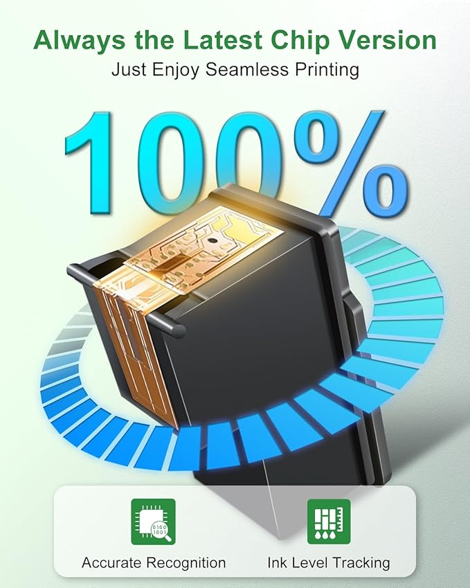 64XL Black and Color Ink Cartridge Remanufactured Replacement for HP Ink 64 HP64 HP64XL Combo Pack Compatible with HP Envy Photo 7800 7855 7858 7100 7155 6200 6255 Tango X Series Printers