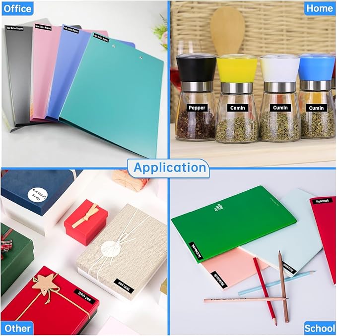 Unismar TZe-345 Compatible for Brother Ptouch 18mm 0.7 Laminated White on Black Label Tape TZ345 TZ Tape Work for PT-D400AD PT-D410 PT-D600 PT-D400 PT-2700 PT-1880 Label Maker, 3/4'' x 26.2', 4-Pack