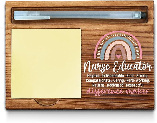 Nursing Preceptor Sticky Note Holder, Nursing Preceptor Office Decor, Nursing Preceptor Gifts, Nursing Preceptor Thank You Appreciation Gifts for Women Self-Stick Note Pad Holders WPP2