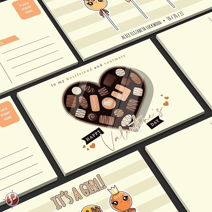 Half Letter Sheets, 8.5 x 5.5" Cream Cardstock for Arts and Crafts, Brochures, Invitations, Stationary Printing, 67lb Vellum Bristol Card Stock – Inkjet or Laser, Thick and Sturdy – 100 per Pack