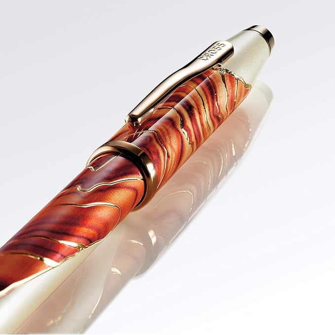 Cross Wanderlust Refillable Ballpoint Pen Presented in a Luxury Gift Box - Medium Point, Black Ink,