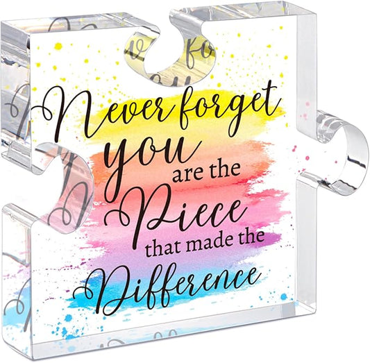 FreeJac Coworker Leaving Gifts for Women Appreciation Award Plaque Retirement Gift New Job Gifts Promotion Gifts for Employee Going Away Gifts Coworkers Goodbye Gifts