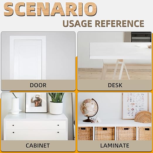 GSCIT Club White Melamine Edge Banding, 1/2 inch x 100ft Edge Banding with Hot Melt Adhesive Pre-glued Cabinet Edge Banding Flexible White Veneer Edging for Plywood