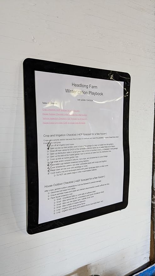 8.5 x 11 Adhesive Wall Frames - Peel & Stick Picture Frames, Wall Sign Holder, Paper Protector Sheets, Certificate Holders, Reusable Picture Frame, Dry Erase, Non Magnetic - Primary, Pack of 5