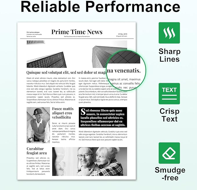 SAILNER TN830XL Toner Cartridge Replacement for Brother TN830 XL/V/R TN830 TN830XL Black Toner Compatible with DCP-L2640DW HL-L2460DW MFC-L2820DW HL-L2405W Printer (2 Pack)