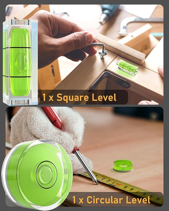 49 Pack Carpenter Pencil Set with Sharpener, Carpenter Pencils with Deep Hole Long-Nib Marker Pens, Carbide Scribe Tool & Construction Pencil for Architect Woodworking with Case