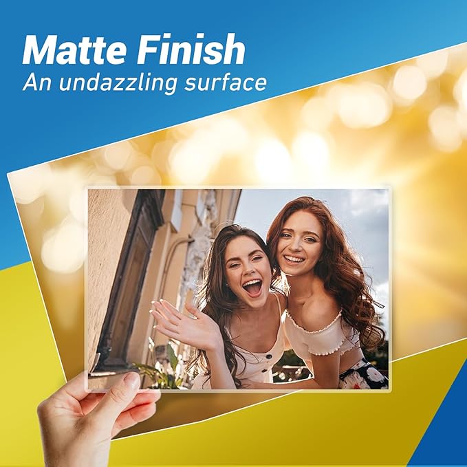 Uinkit Matte Thermal Laminating Pouches 9 x 11.5 Inches 3 Mil Thick Matte Finish 100 Sheets Large Package Fitted for Letter Size Laminating Sheets 8.5 x 11