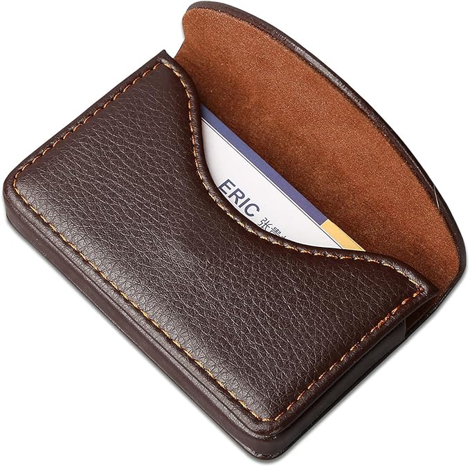 KINGFOM T31-6PCS/SET Office Desktop Decor Organizer Supplies Set PU Leather Remote Control Collection Holder, Pencil Holder Box, Business Card Holder, Mouse Pad, Sticky Notes Paper and Dispenser