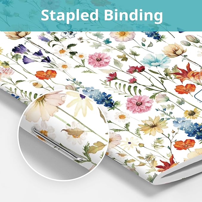 Pocket Calendar 2025-2027 for Purse, Two Year Monthly Planner Pocket Size, Jul 2025 to Jun 2027 Monthly Planner Small Size (6.5" x 3.5")-Wildflower