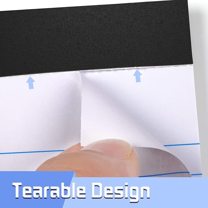 3 Pack Legal Pads Refills Note Pads, Writing Pads 8.5 x 11 Inches, Memo Pads Lined Writing Note Pads, Letter Size Legal Pad Wide Ruled Lined Pads Legal Rule for School Office（30 Sheet per Pads）