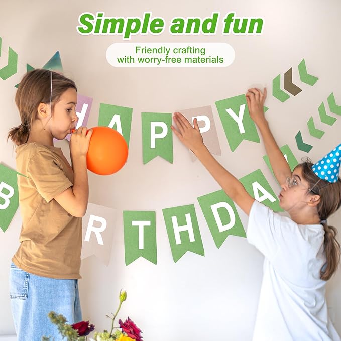 XSEINO 13 Rolls Grass Green Felt Fabric,8"x35"(20.5x90cm) 1.4mm Thick Soft Felt Fabric Sheet for Crafts,Grass Green Series Colors Soft Nonwoven Fabric,Fit for Decoration, Sewing, DIY Crafts