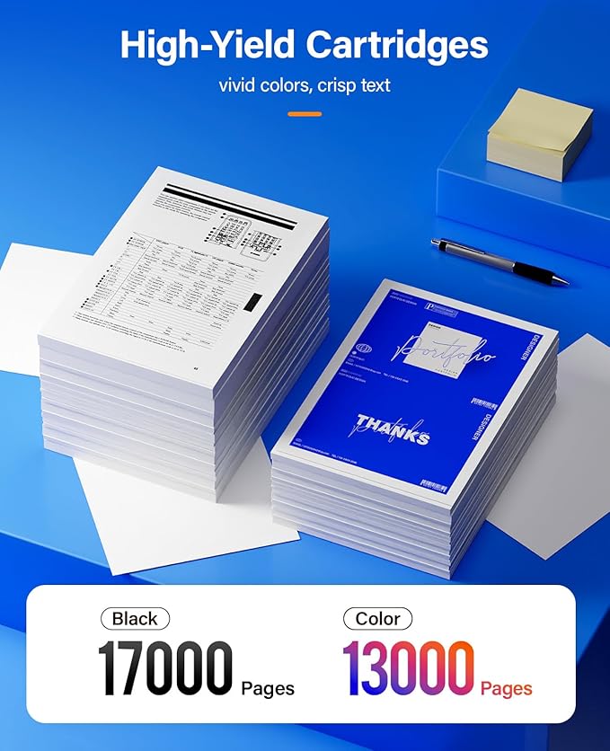 TK5292 TK-5292 Toner Cartridges 4-Pack High Yield Replacement for Kyocera TK-5292K TK-5292C TK-5292M TK-5292Y Compatible with Kyocera ECOSYS P7240cdn Laser Printer Ink Kit(Black Cyan Magenta Yellow)