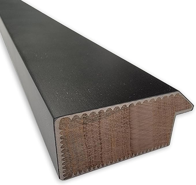 Amanti Art Black Cork Board for Wall, 27x39 Vision Board with Black Wood Frame, Large Corkboard Office Decor for Home Organization, Casual Corkboard Pinboard to Display Items for Home Organization in