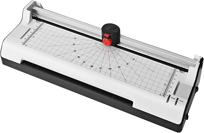 9 Inch Laminator Machine for Documents and Photos, 7 in1 A4 Thermal Laminator Machine with Never Jam Technology, 15 Laminating Sheets, 5 Mil Thick, Use for Home Office School