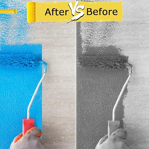 Premium Blue Tapes, Painters Tape, Masking Tape (1081.8yd =0.94IN*60.1yd*18 Rolls), Medium Adhesion, Edge-Lock, Multi-Surface Painter's Paper Tape for Walls Painting Supplies, Packing Labeling