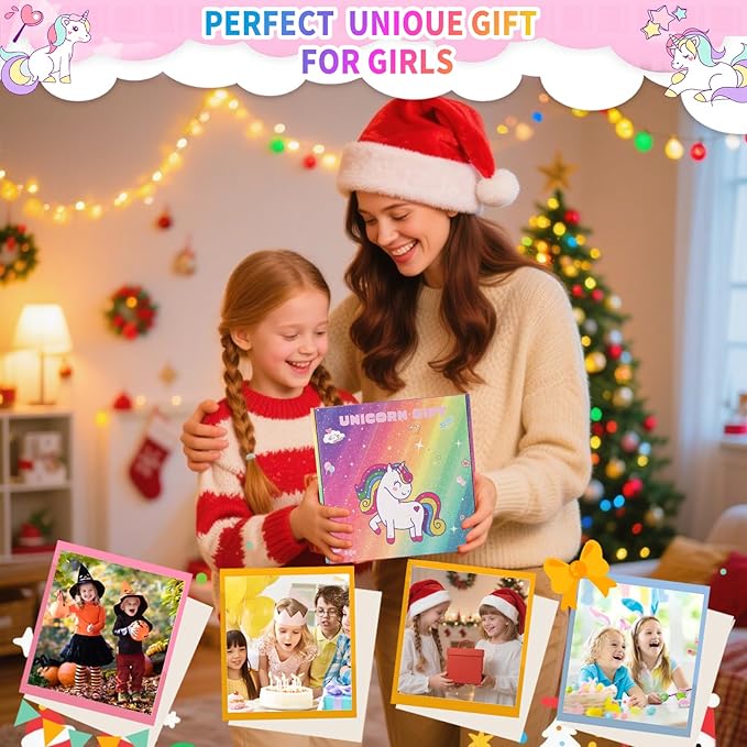 70Pcs Fruit Scented Markers Kit - Kawaii Stationery Set with Unicorn Pencil Case, Art Coloring Drawing Kit for Kid Include Marker, Pencil, Crayon, Pen, Eraser, Sticker, Unicorn Xmas Gift for Girl 4-12