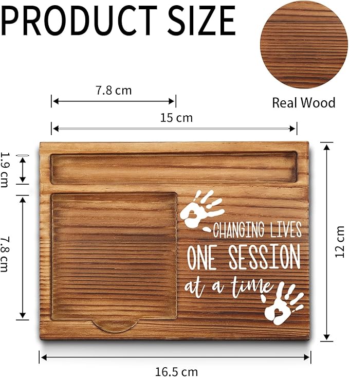 Changing Lives One Session at a Time Sticky Note Holder Gifts for Speech Pathology Assistant, Therapy, Occupational Therapy, Therapist, Self-Stick Note Pad Holders GAA29