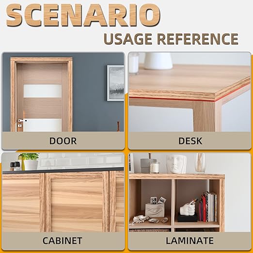 GSCIT Club Red Oak Edge Banding, 2 inch x 100ft roll of Veneer Plywood Edge Banding Preglued Flexible, Wood Tape Banding for Cabinet Repair