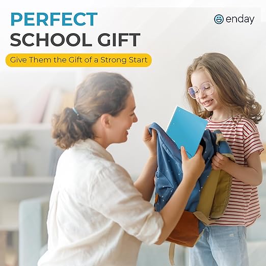 Enday 2nd and 3rd Grade School Supplies Kit - 74 Piece Back to School Supplies Kit, Premium Quality Kids School Supplies for Girls & Boys, Second & Third Grade Elementary School Supplies for Kids