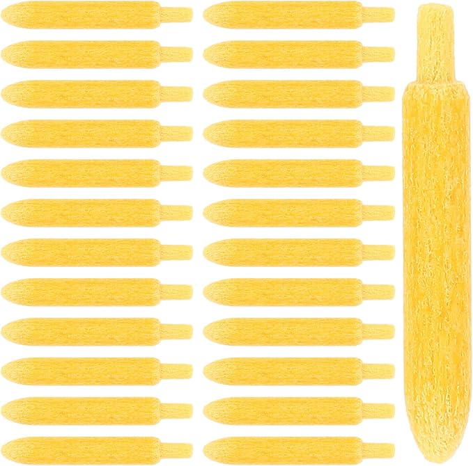 Kisangel 25Pcs Paint Marker Nibs Replacement Painting Pens Tips Permanent Marker Pen Points for Writing Stuff Devices