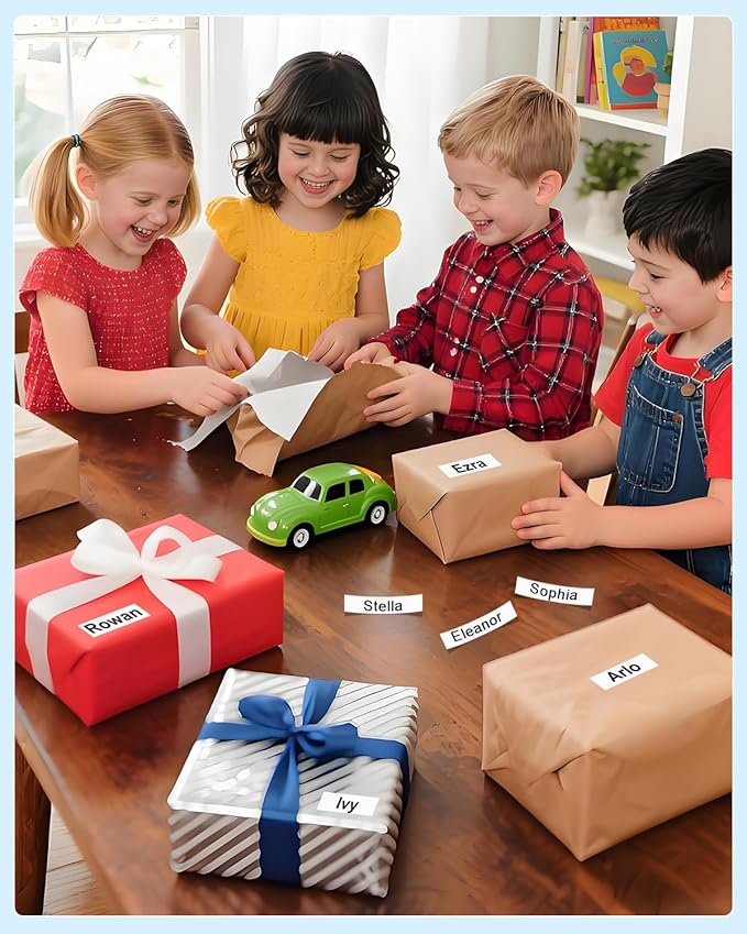 Rplacement for Brother Label Maker Tape Refill 12 mm 0.47 Laminated White TZe-231 Compatible with Brother P-Touch PT-H110 PT-D210 Label Maker Machine, Black on White, 1/2 Inch x 26.2 Feet, 14 Pack