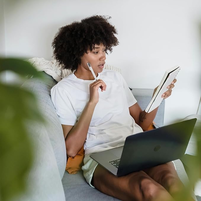 Planner 2026 January to December, 5.5" x 8.5" Daily Weekly and Monthly Calendar Planner for Productivity, Goal Setting & Time Management, Organizer for Work, School & Life - Orange Hard Cover