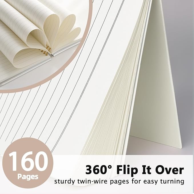 Cute Dumpster Fire Notebook Journal for women, Pink Bow Cute Spiral Notebooks for Women Girls，Dumpster Fire Gifts, Funny Office Gifts for Coworkers, 5.5x8.3 Inch