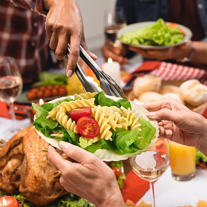 JOLLY PARTY 6 Inch White Paper Plates Uncoated, Everyday Disposable Paper Plates, Light Weight Small Dessert Plates, Round 6" Paper Plate Bulk, 800 Count