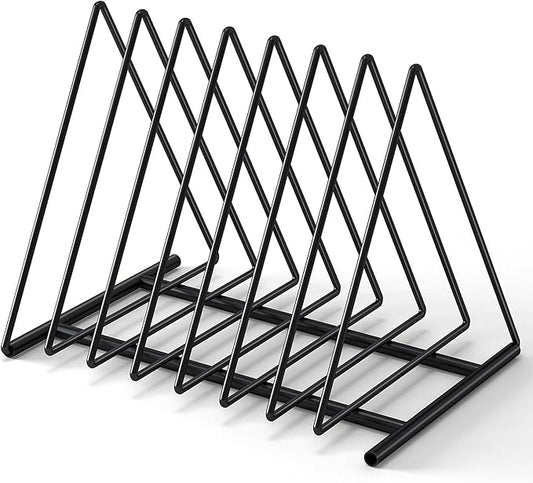 Triangle File Folder Racks,7 Sections File Holder,File Storage Sorter/Stand,Desktop File Organizer,Wire Organizer Rack,Magazine Folder Holder,Letter/Legal,Suitable to Hold Large/Small Items