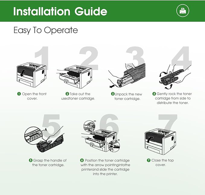 LLAOLLAO 56F1U00 Toner Replacement for Lexmark 56F1U00 Black Toner Cartridge High Yield for MS521 MS621 MS622 MX521 MX522 MX622 Laser Printer (25000 Pages)