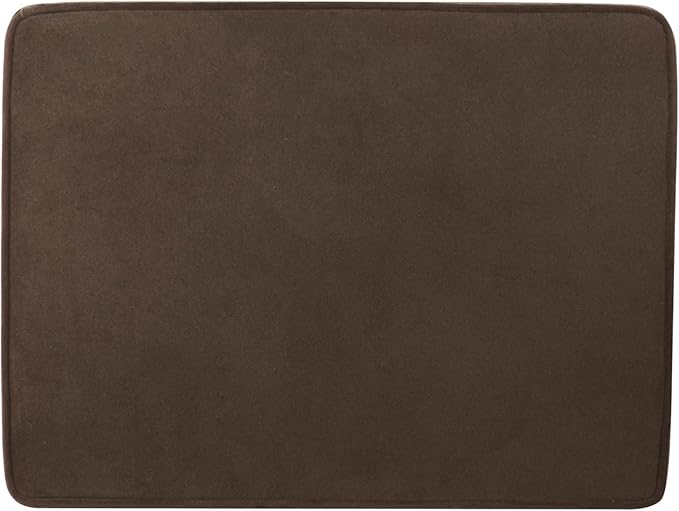 Home Decor | Dinah Collection Modern Storage Ottoman | Ottoman with Storage for Living Room & Bedroom(Chocolate Brown Velvet)